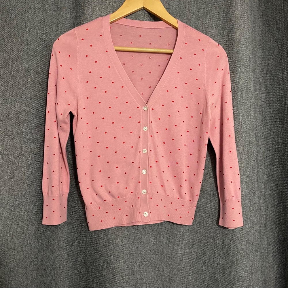 Polka Dot Cardigan